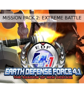 EARTH DEFENSE FORCE 4.1 - Mission Pack 2 Extreme Battle DLC Steam Key GLOBAL